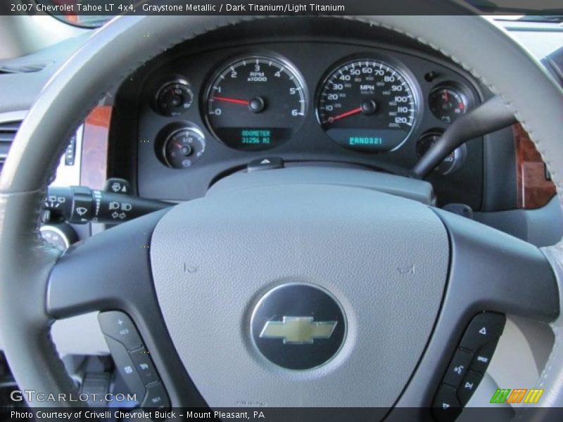 Graystone Metallic / Dark Titanium/Light Titanium 2007 Chevrolet Tahoe LT 4x4