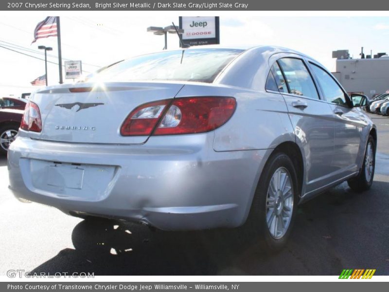 Bright Silver Metallic / Dark Slate Gray/Light Slate Gray 2007 Chrysler Sebring Sedan