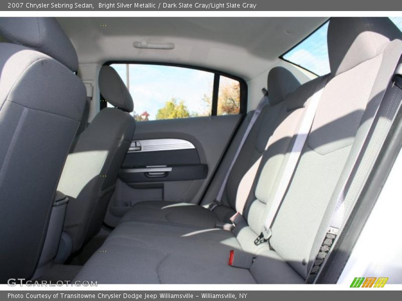 Bright Silver Metallic / Dark Slate Gray/Light Slate Gray 2007 Chrysler Sebring Sedan