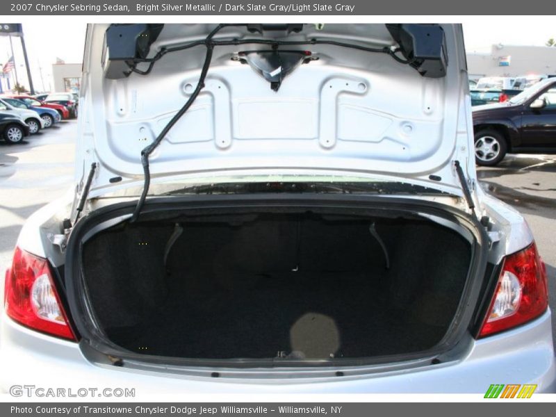 Bright Silver Metallic / Dark Slate Gray/Light Slate Gray 2007 Chrysler Sebring Sedan
