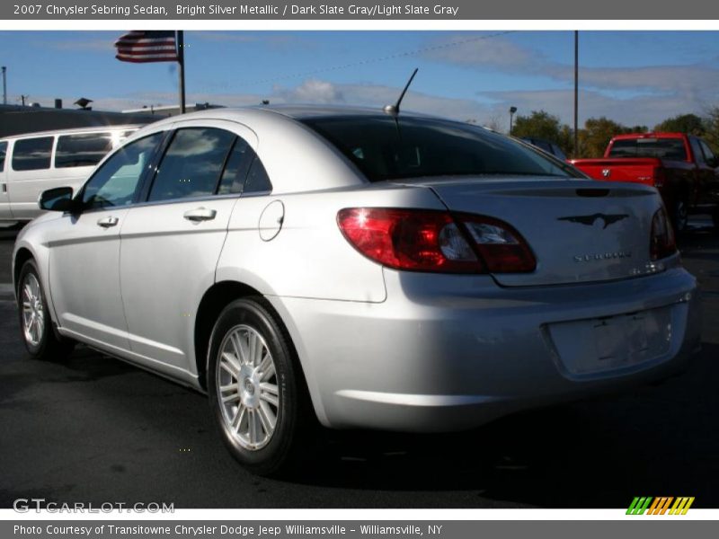 Bright Silver Metallic / Dark Slate Gray/Light Slate Gray 2007 Chrysler Sebring Sedan