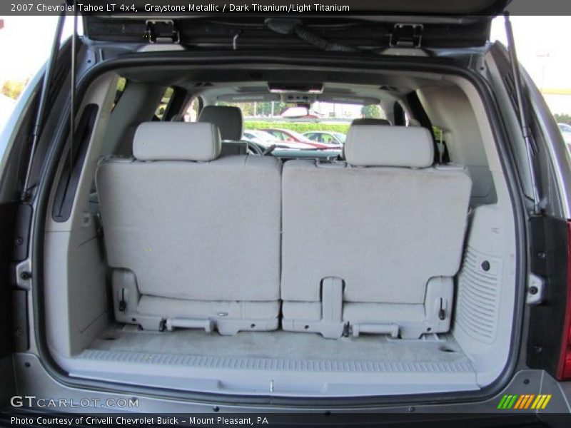 Graystone Metallic / Dark Titanium/Light Titanium 2007 Chevrolet Tahoe LT 4x4