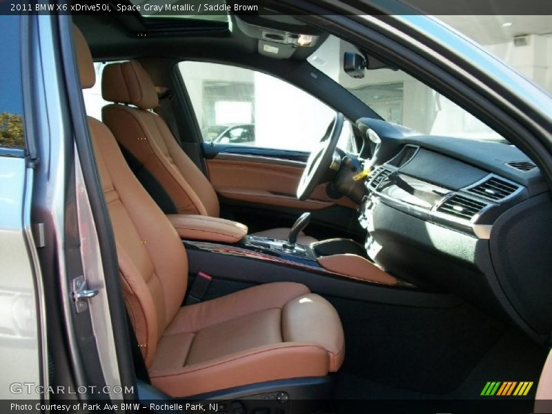  2011 X6 xDrive50i Saddle Brown Interior