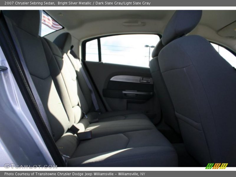 Bright Silver Metallic / Dark Slate Gray/Light Slate Gray 2007 Chrysler Sebring Sedan