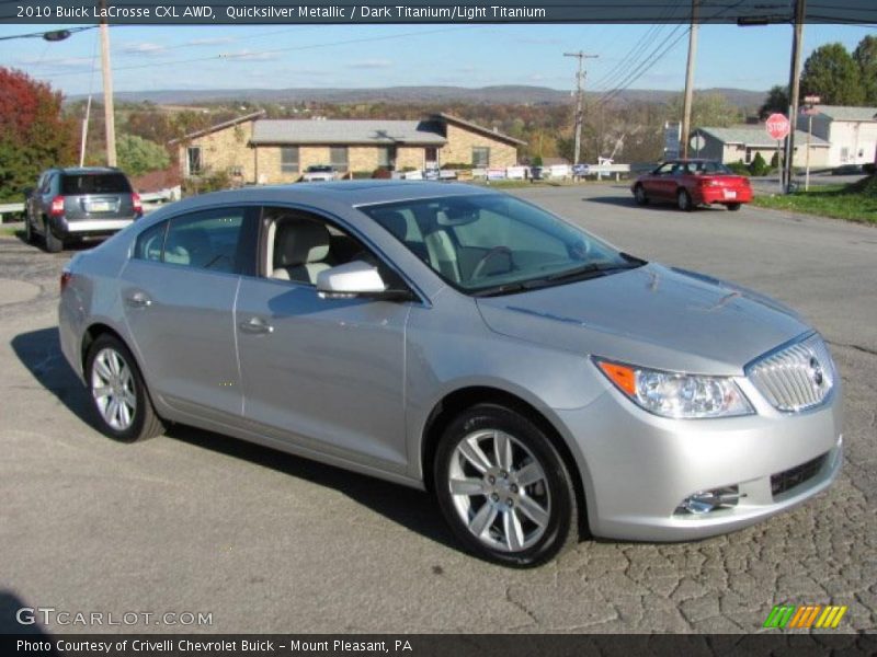 Front 3/4 View of 2010 LaCrosse CXL AWD