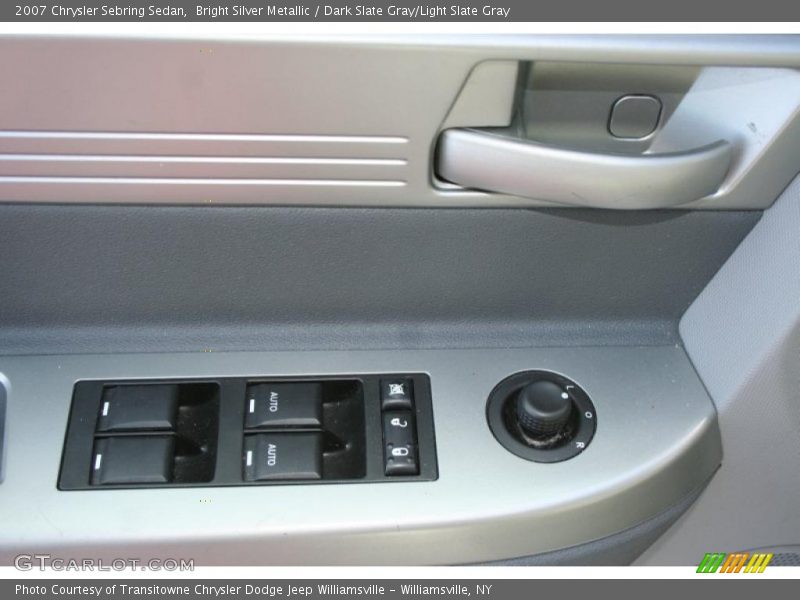 Bright Silver Metallic / Dark Slate Gray/Light Slate Gray 2007 Chrysler Sebring Sedan