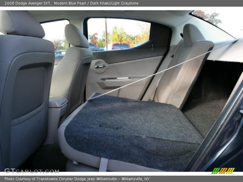 Modern Blue Pearl / Dark Khaki/Light Graystone 2008 Dodge Avenger SXT