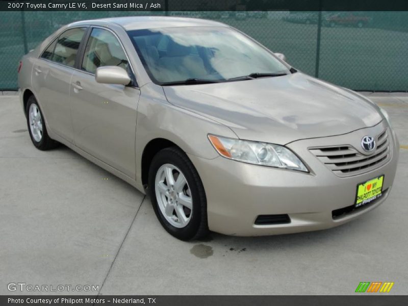 Desert Sand Mica / Ash 2007 Toyota Camry LE V6