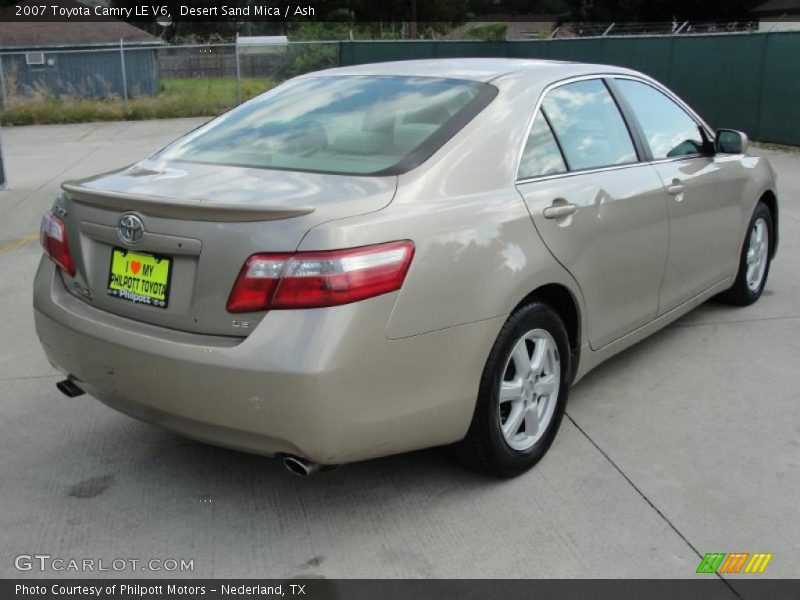 Desert Sand Mica / Ash 2007 Toyota Camry LE V6