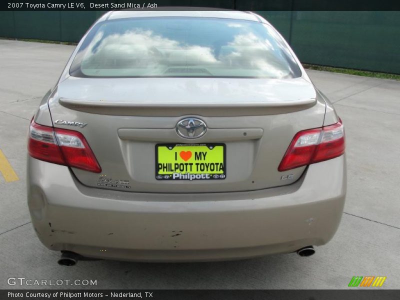Desert Sand Mica / Ash 2007 Toyota Camry LE V6