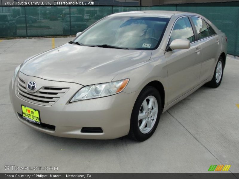 Desert Sand Mica / Ash 2007 Toyota Camry LE V6