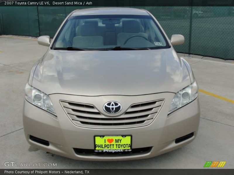 Desert Sand Mica / Ash 2007 Toyota Camry LE V6