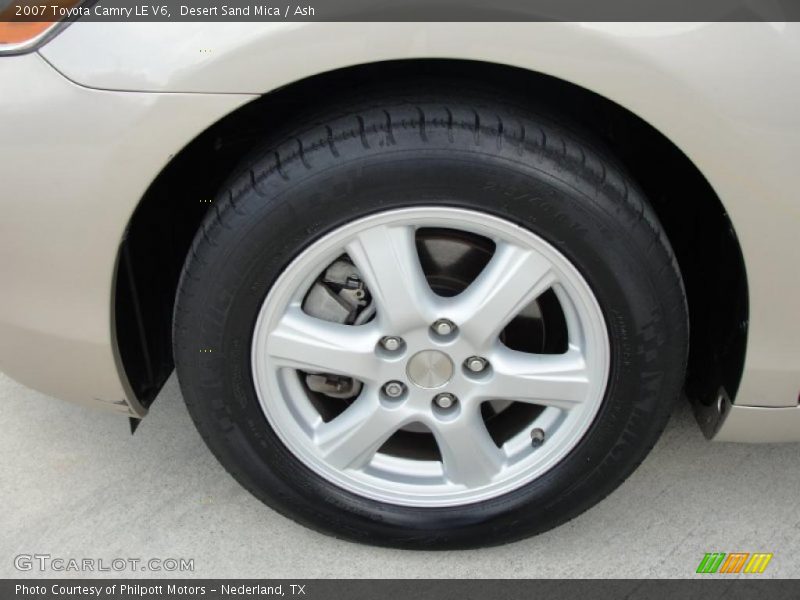 Desert Sand Mica / Ash 2007 Toyota Camry LE V6