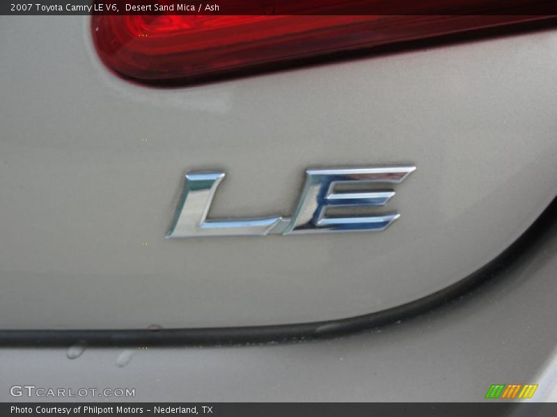 Desert Sand Mica / Ash 2007 Toyota Camry LE V6
