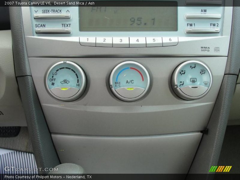 Desert Sand Mica / Ash 2007 Toyota Camry LE V6