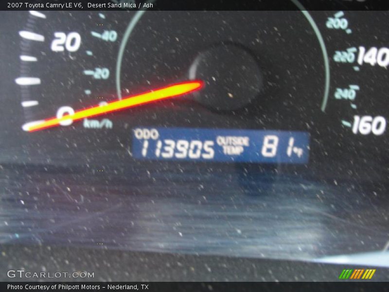 Desert Sand Mica / Ash 2007 Toyota Camry LE V6