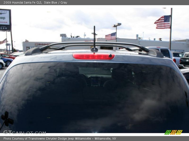 Slate Blue / Gray 2009 Hyundai Santa Fe GLS