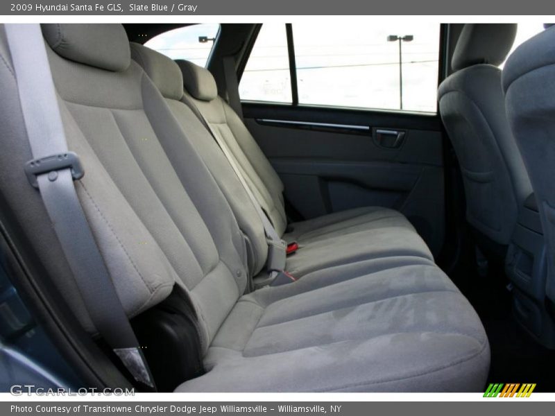 Slate Blue / Gray 2009 Hyundai Santa Fe GLS