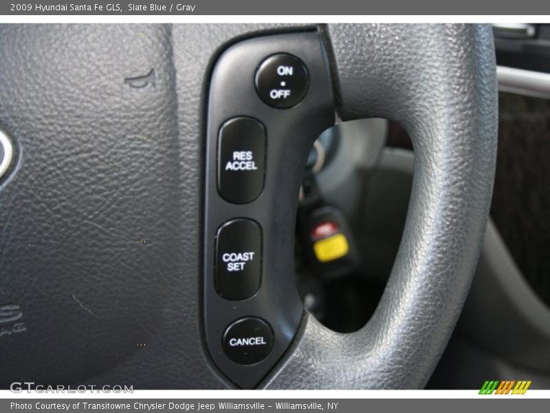 Slate Blue / Gray 2009 Hyundai Santa Fe GLS