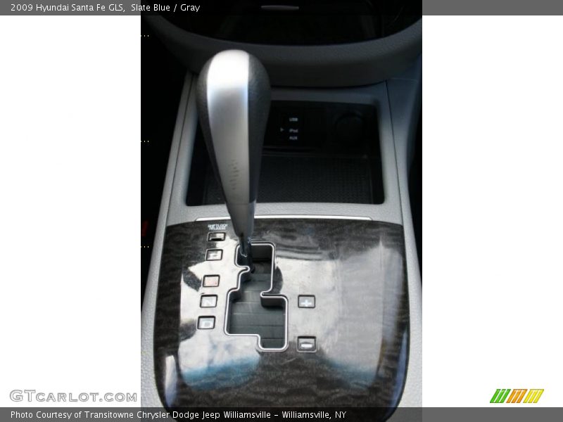 Slate Blue / Gray 2009 Hyundai Santa Fe GLS