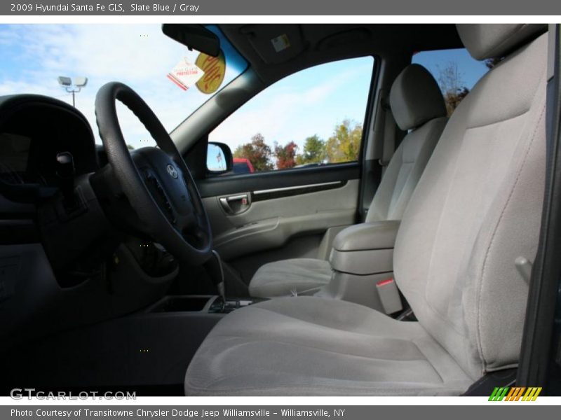 Slate Blue / Gray 2009 Hyundai Santa Fe GLS