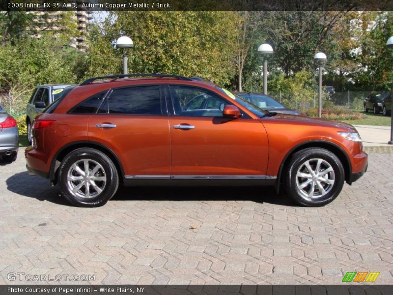  2008 FX 35 AWD Autumn Copper Metallic
