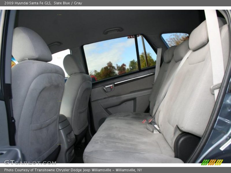 Slate Blue / Gray 2009 Hyundai Santa Fe GLS