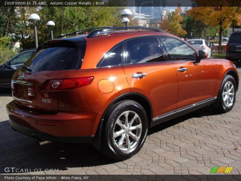  2008 FX 35 AWD Autumn Copper Metallic