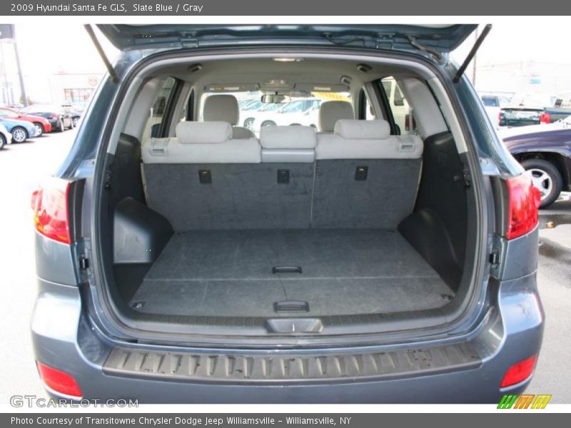 Slate Blue / Gray 2009 Hyundai Santa Fe GLS