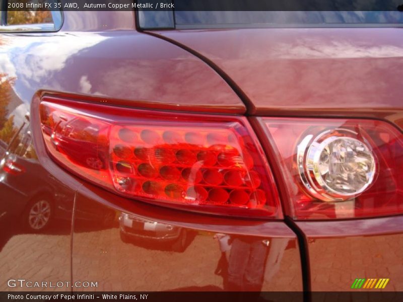 Autumn Copper Metallic / Brick 2008 Infiniti FX 35 AWD