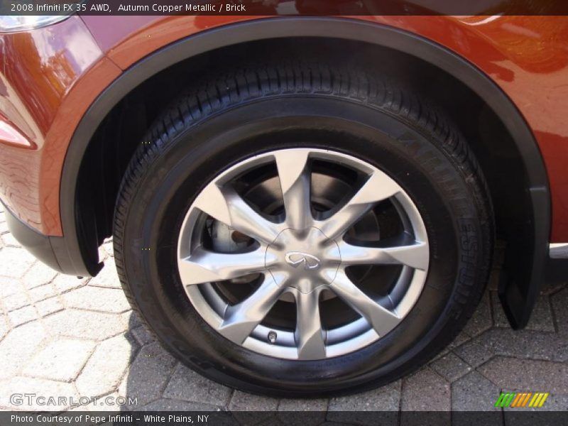 Autumn Copper Metallic / Brick 2008 Infiniti FX 35 AWD