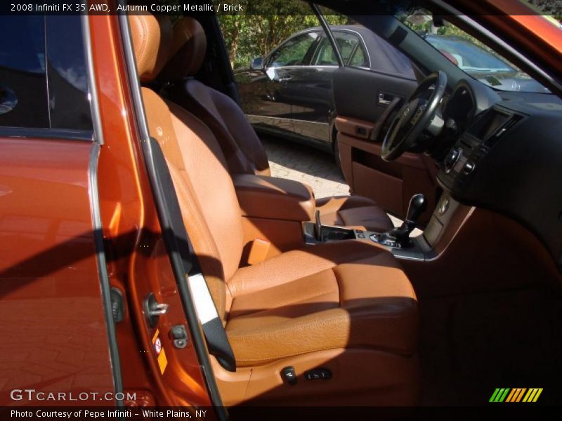 Autumn Copper Metallic / Brick 2008 Infiniti FX 35 AWD