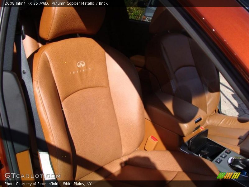 Autumn Copper Metallic / Brick 2008 Infiniti FX 35 AWD