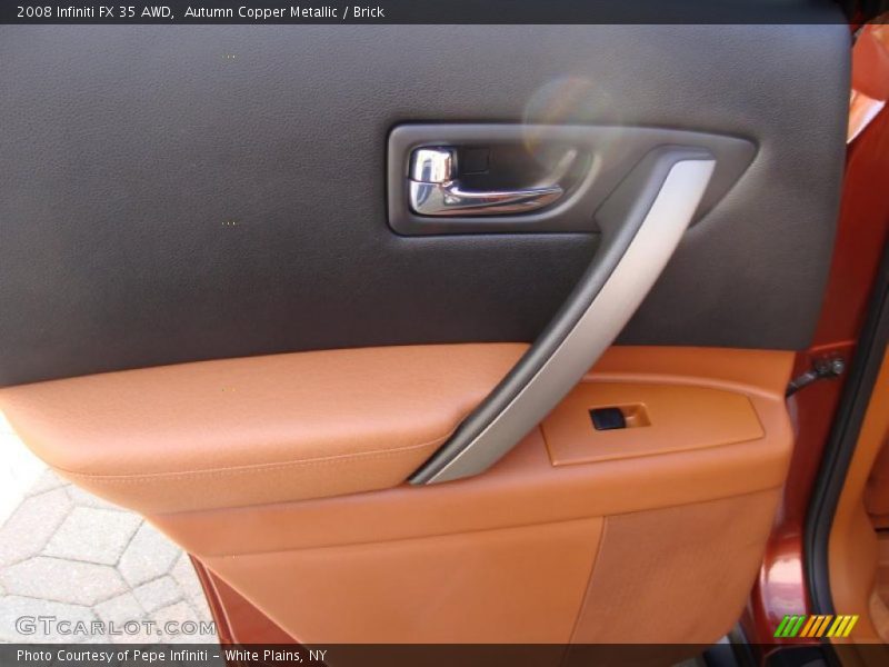 Autumn Copper Metallic / Brick 2008 Infiniti FX 35 AWD