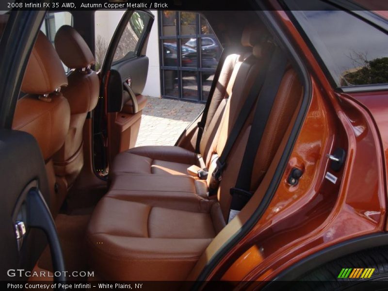 Autumn Copper Metallic / Brick 2008 Infiniti FX 35 AWD