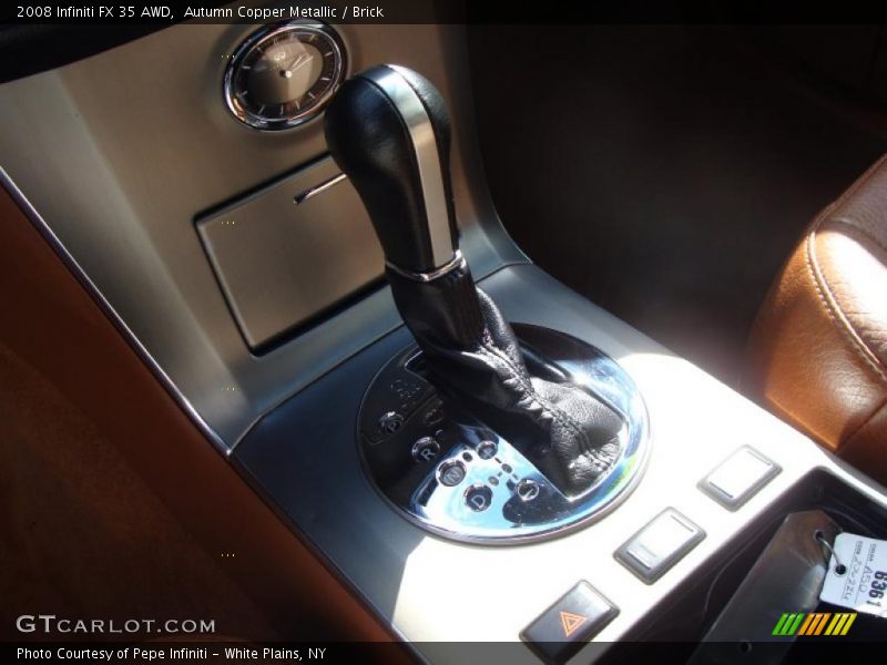  2008 FX 35 AWD 5 Speed Automatic Shifter