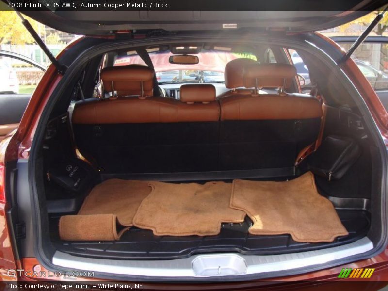  2008 FX 35 AWD Trunk