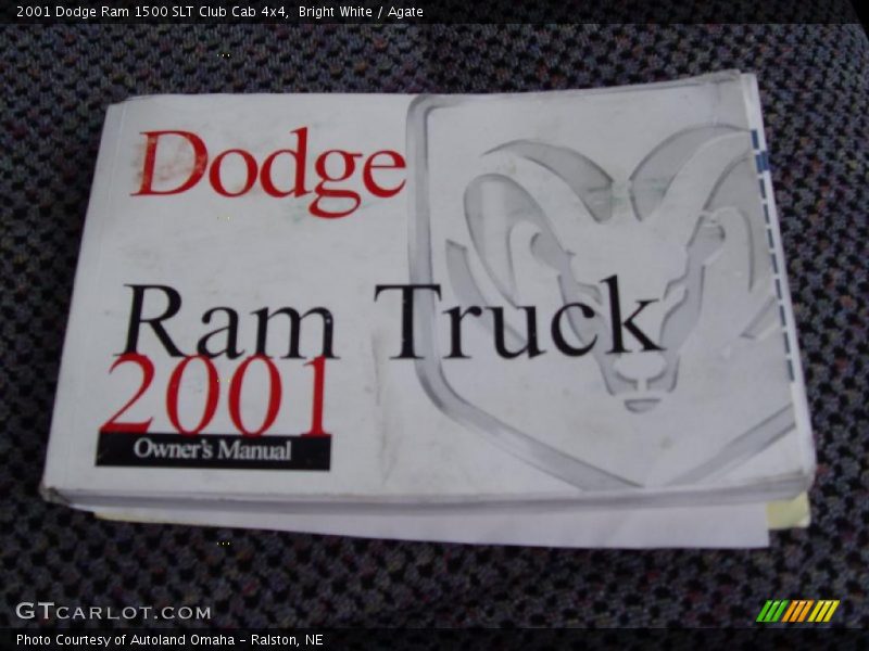 Bright White / Agate 2001 Dodge Ram 1500 SLT Club Cab 4x4