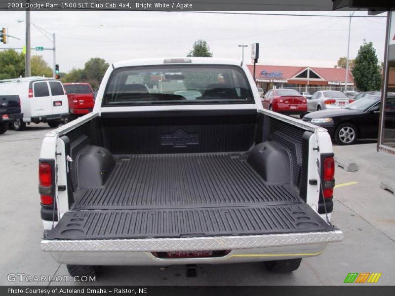 Bright White / Agate 2001 Dodge Ram 1500 SLT Club Cab 4x4