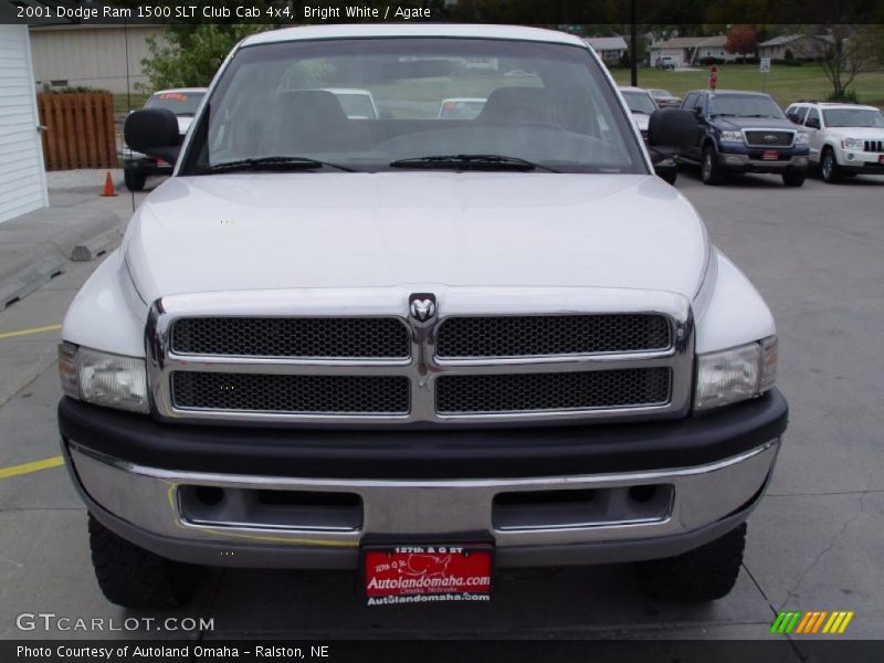 Bright White / Agate 2001 Dodge Ram 1500 SLT Club Cab 4x4