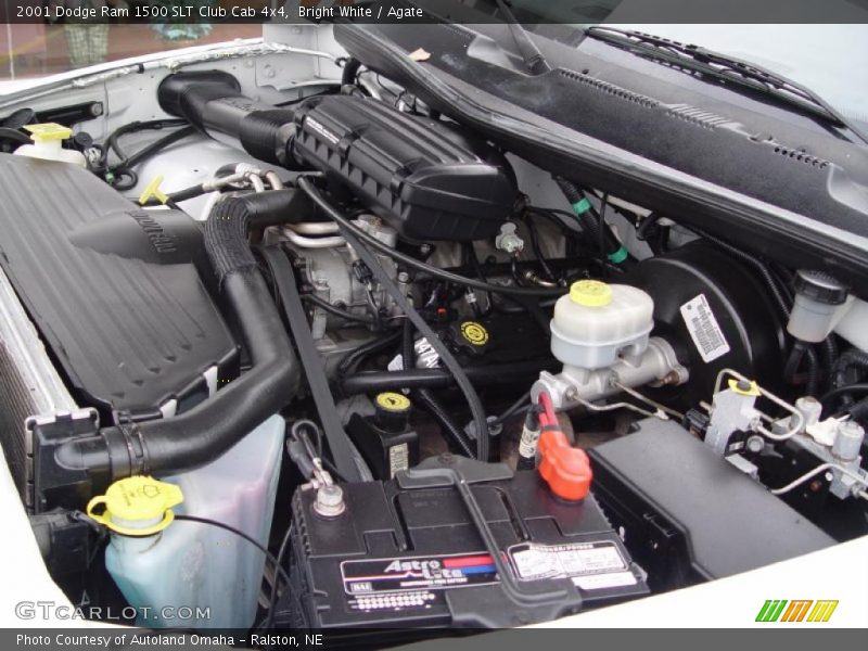  2001 Ram 1500 SLT Club Cab 4x4 Engine - 5.2 Liter OHV 16-Valve V8