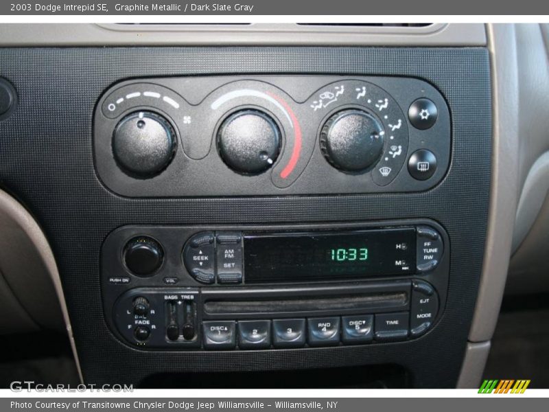Controls of 2003 Intrepid SE
