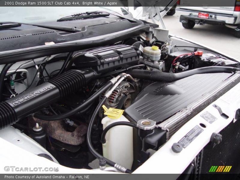  2001 Ram 1500 SLT Club Cab 4x4 Engine - 5.2 Liter OHV 16-Valve V8