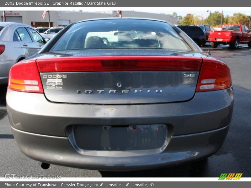 Graphite Metallic / Dark Slate Gray 2003 Dodge Intrepid SE