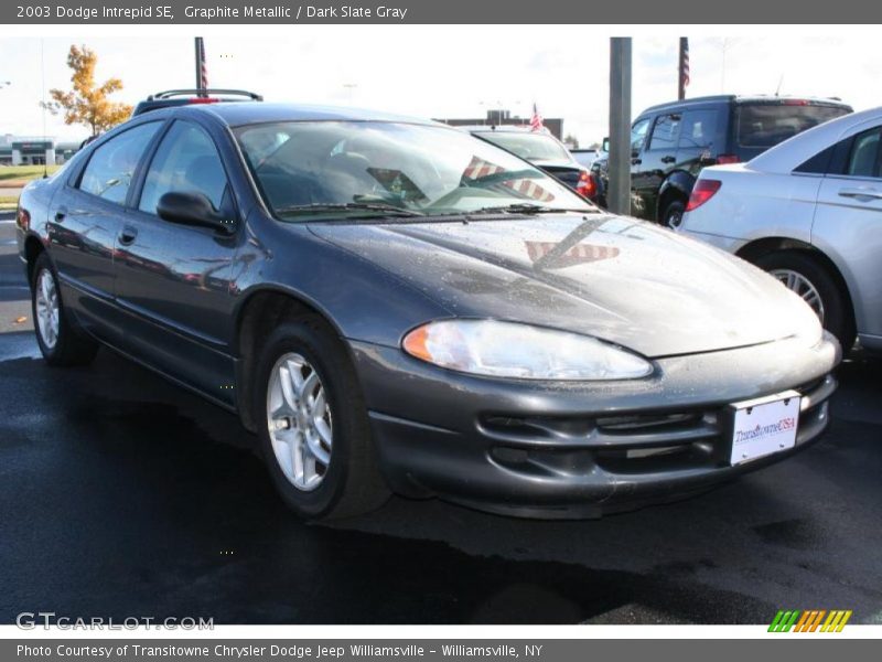 Graphite Metallic / Dark Slate Gray 2003 Dodge Intrepid SE