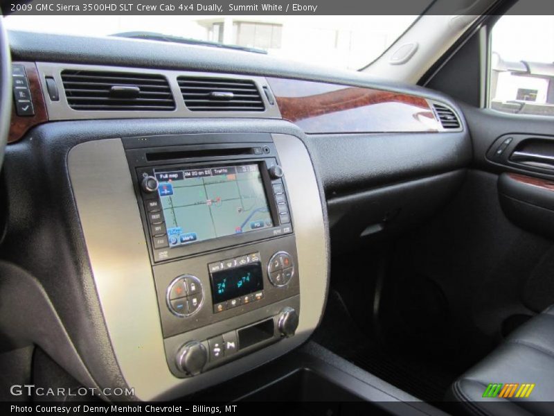 Controls of 2009 Sierra 3500HD SLT Crew Cab 4x4 Dually
