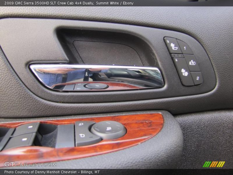 Controls of 2009 Sierra 3500HD SLT Crew Cab 4x4 Dually