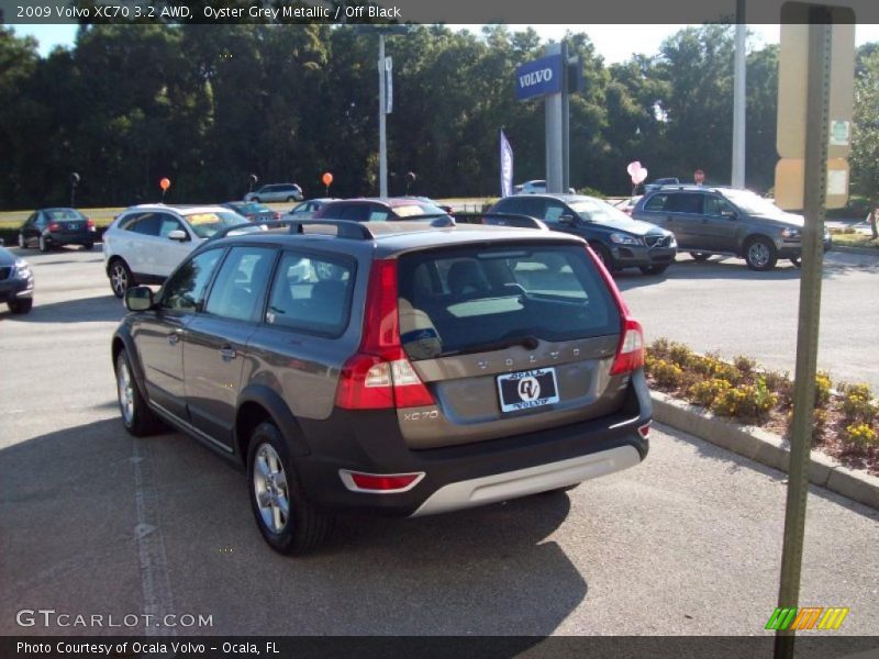 Oyster Grey Metallic / Off Black 2009 Volvo XC70 3.2 AWD