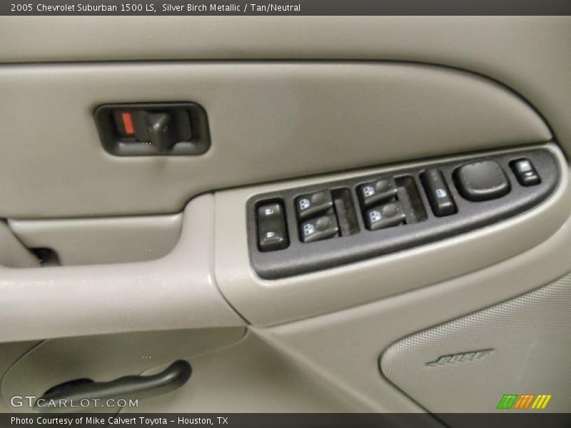 Silver Birch Metallic / Tan/Neutral 2005 Chevrolet Suburban 1500 LS