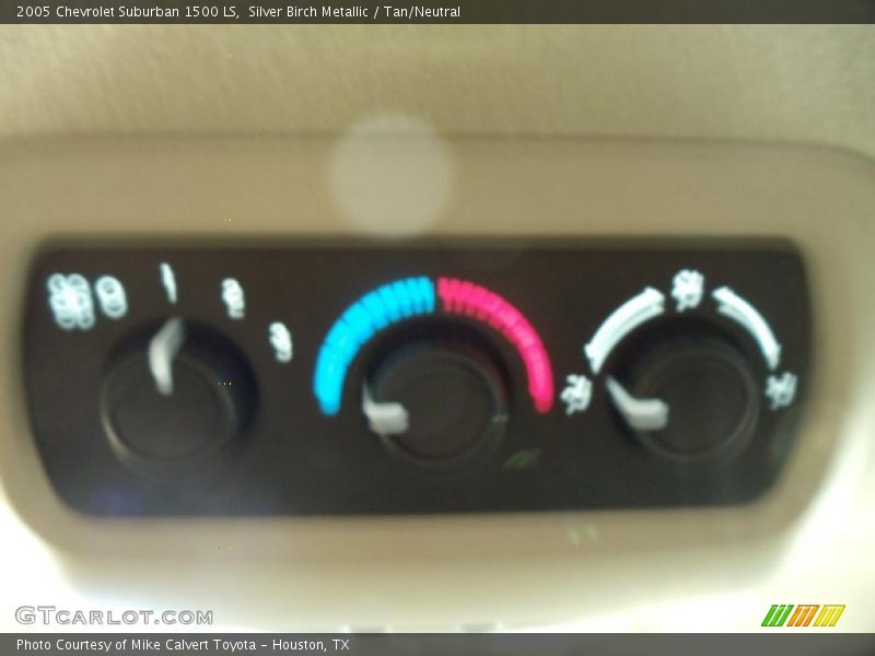 Silver Birch Metallic / Tan/Neutral 2005 Chevrolet Suburban 1500 LS